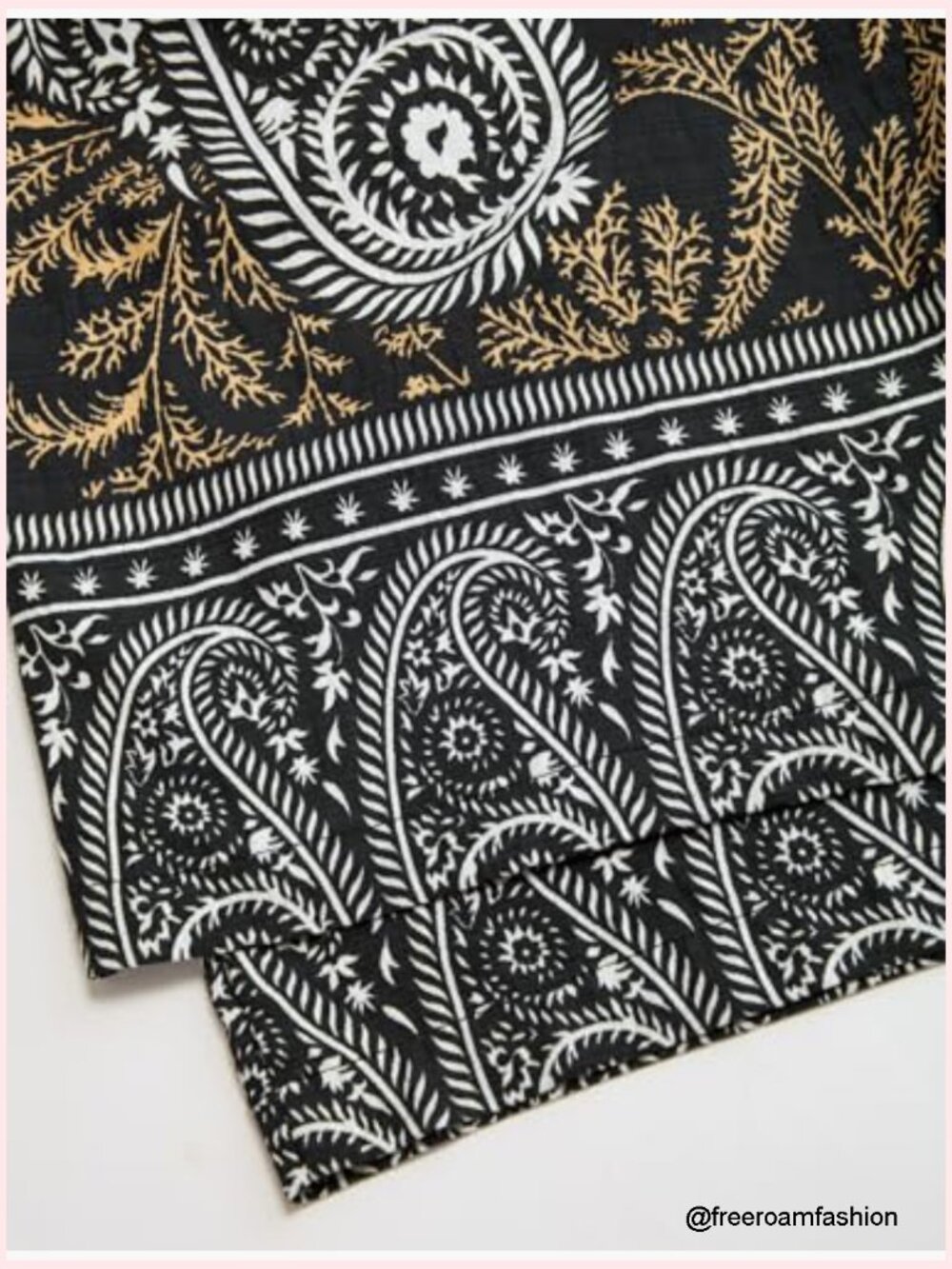 High Waisted Wide Leg Palazzo Pants Floral Boho Lounge - Picture 7 of 7